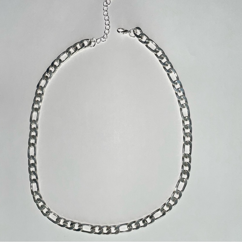 Silver Chunky Chain Necklace